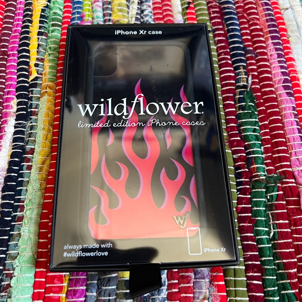 Wildflower iPhone XR Case - Red Flame